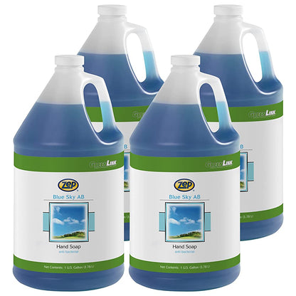 Blue Sky Foaming Antibacterial Hand Soap Refill - 1 Gallon - Disinfects Hands, Mild on Skin