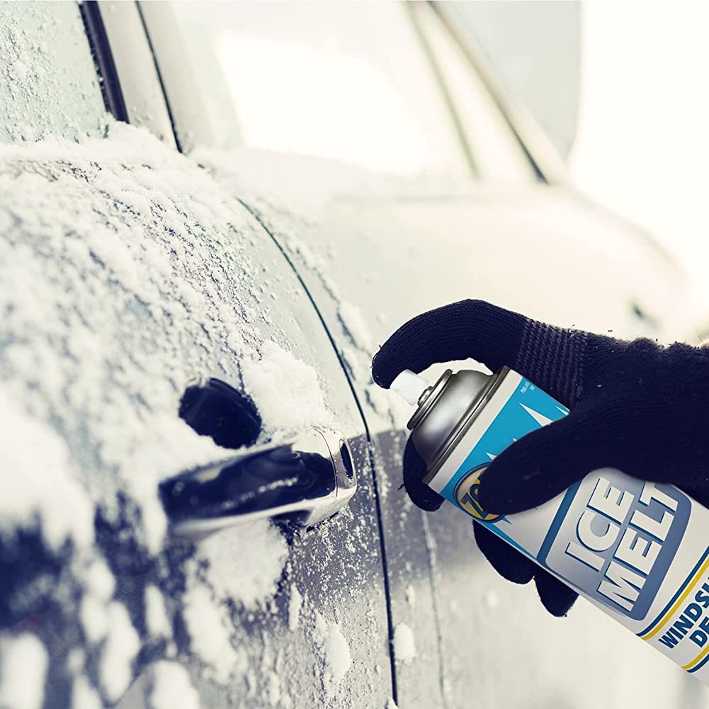 Ice Melt Aerosol De-Icer for Windshields and Windows - 20 oz.