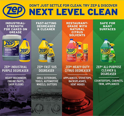 Zep Fast 505 Cleaner and Degreaser – Removes Grease Fast – 32 oz.