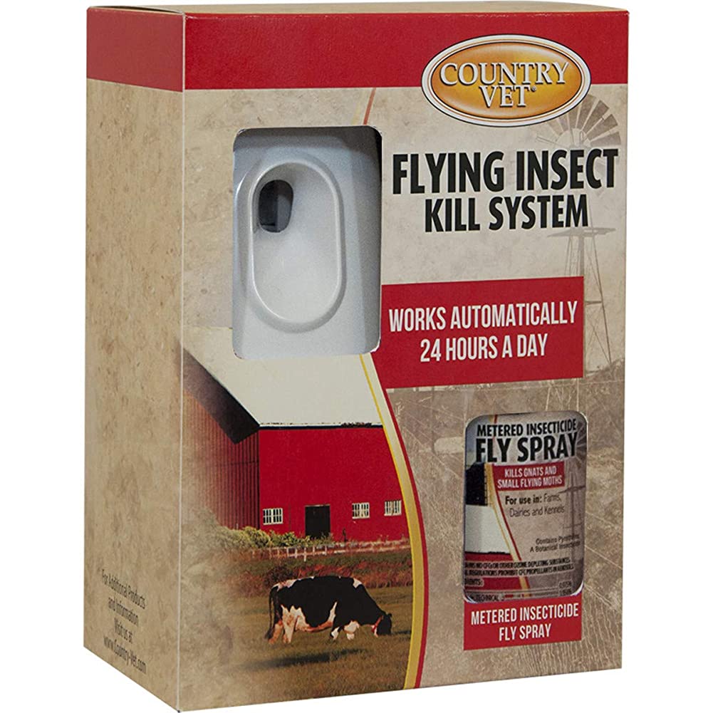 Country Vet Equine Automatic Flying Insect Control Kit