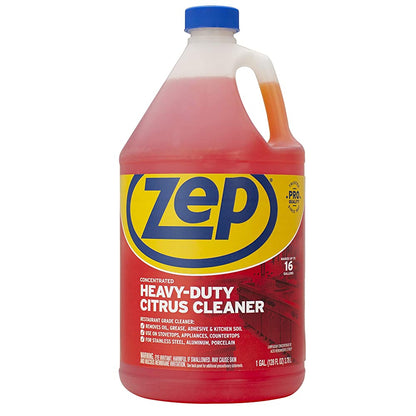 Zep Heavy-Duty Citrus Degreaser and Cleaner – Removes Grease and Grime – 1 Gallon