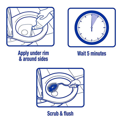 Zep Acidic Toilet Bowl Cleaner - Removes Hard Water Stains (Case of 4) with Zep Shower, Tub & Tile Cleaner – Eliminates Hard Water Stains (Case of 4) Bundle