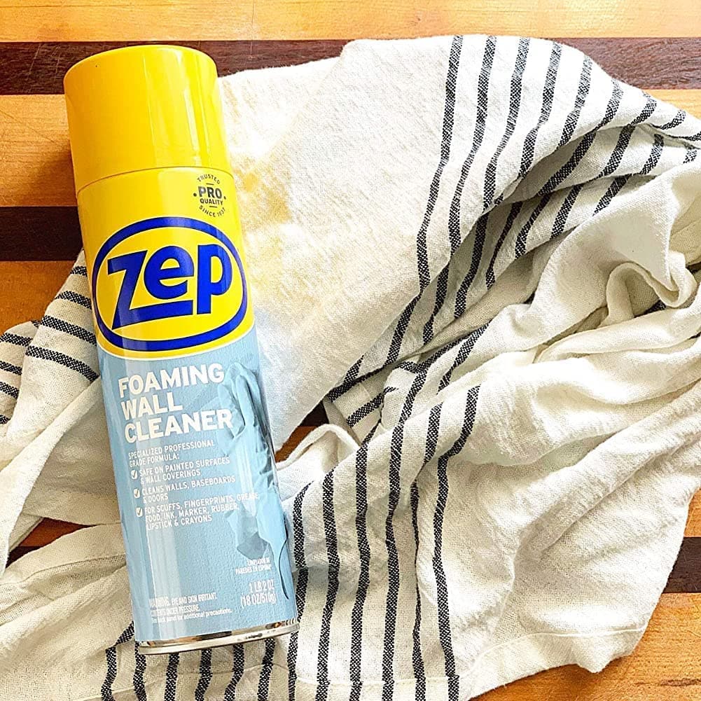 Zep Foaming Wall Cleaner FTW! #finds #fyp #zep #apartmenthacks #, Wall  Cleaning Hacks