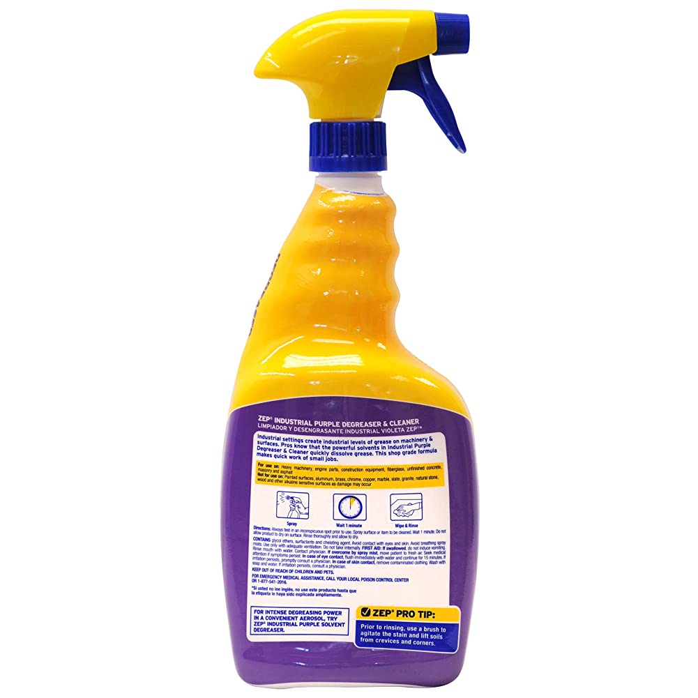 Industrial Purple Cleaner Degreaser RTU Spray - 32 oz.