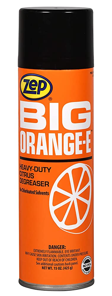 Big Orange-E Aerosol Heavy-Duty Citrus Degreaser - 15 oz.