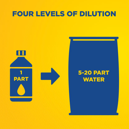 Zep Extra Industrial Concrete and Masonry Floor Cleaner – Fast Acting Floor Degreaser – 55 Gallon