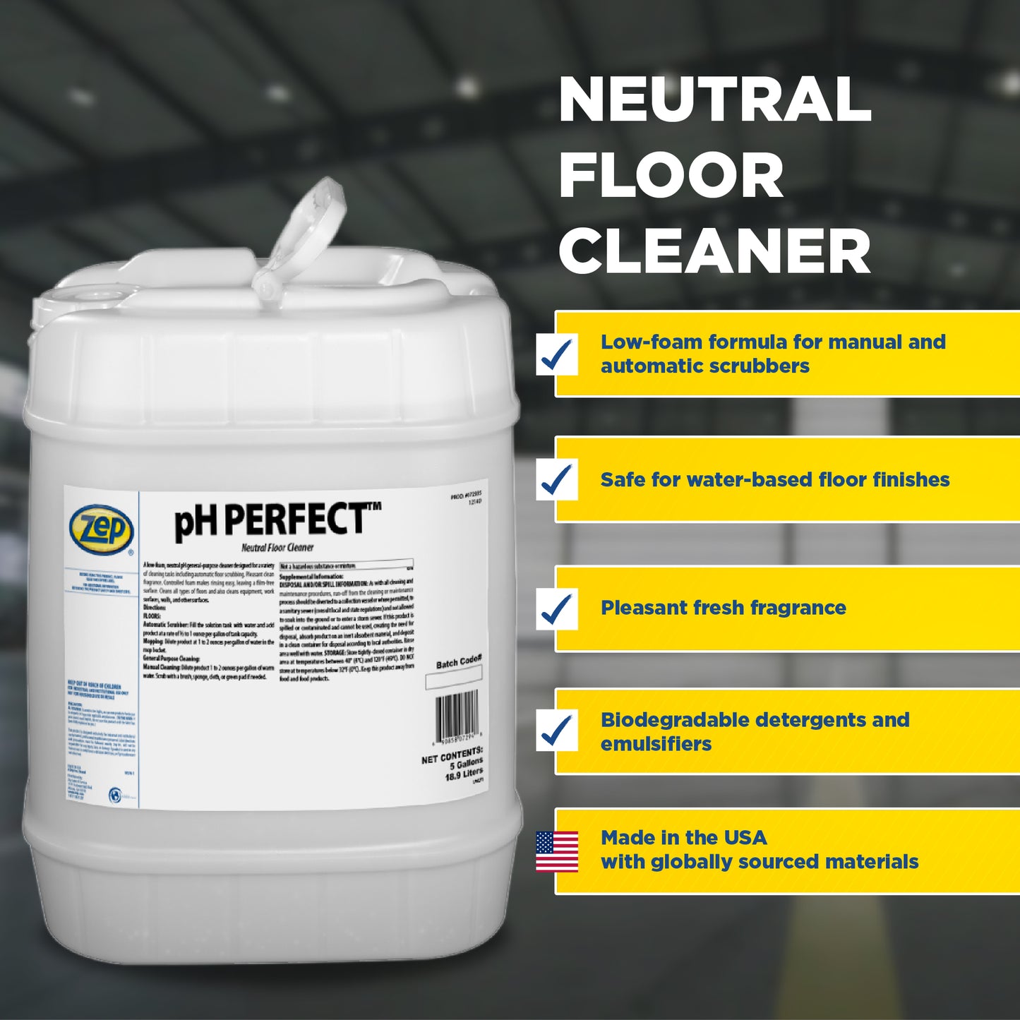 pH Perfect Neutral Floor Cleaner - 5 Gallon