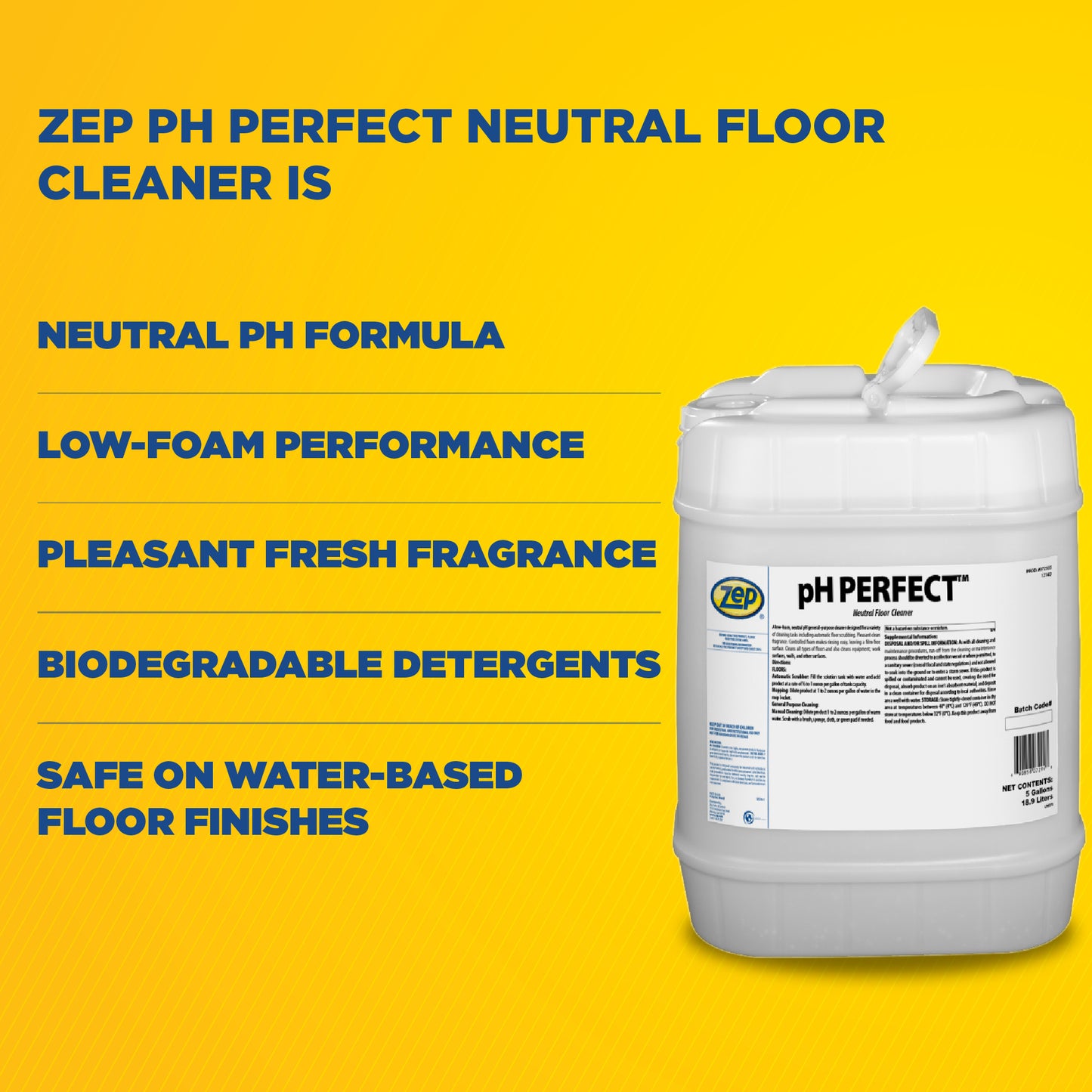 pH Perfect Neutral Floor Cleaner - 5 Gallon