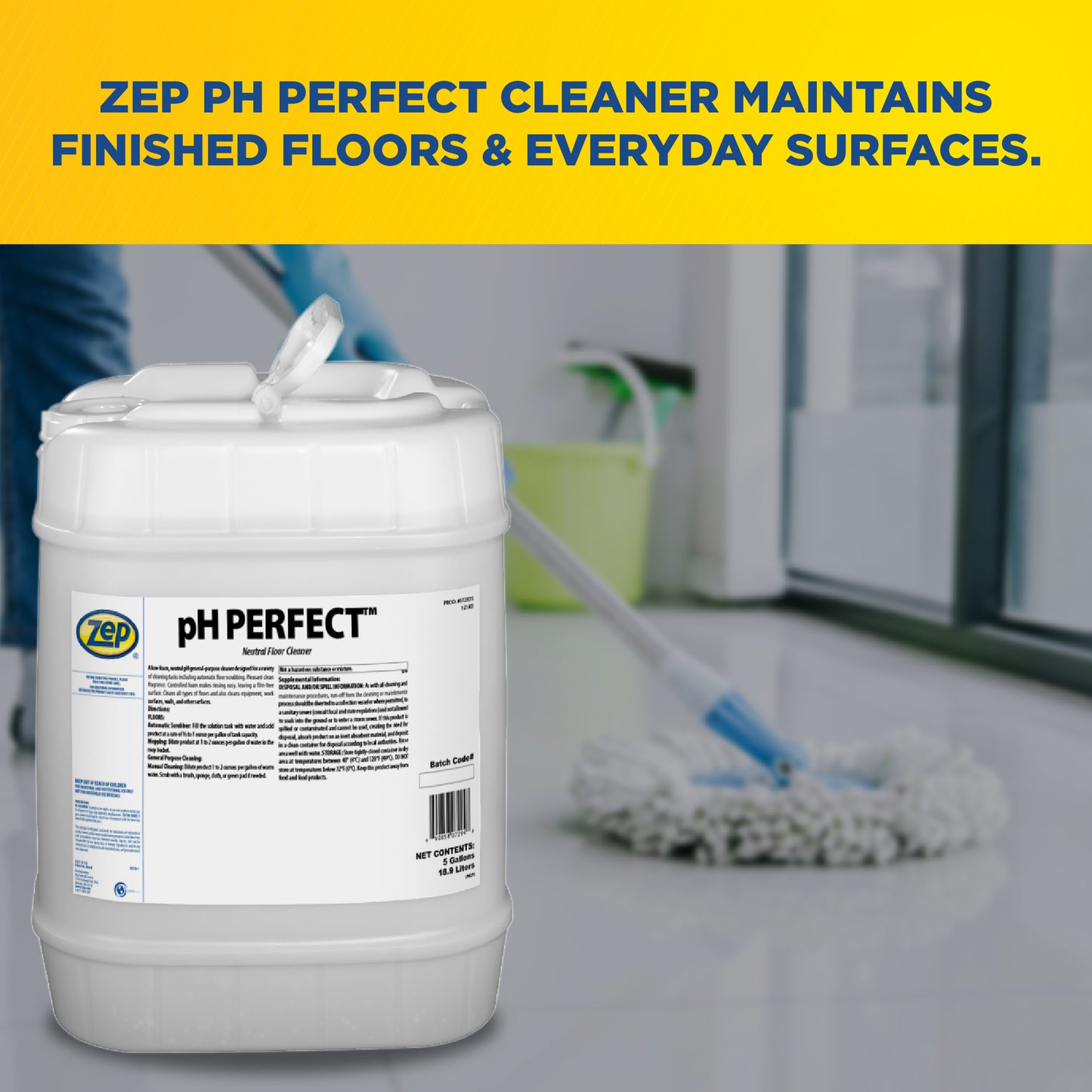 pH Perfect Neutral Floor Cleaner - 5 Gallon