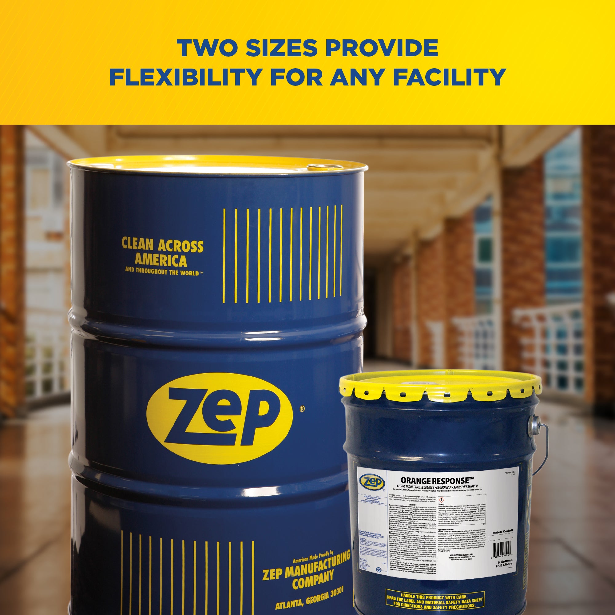 Orange Response Citrus Industrial Degreaser - 55 Gallon – Zep Inc.
