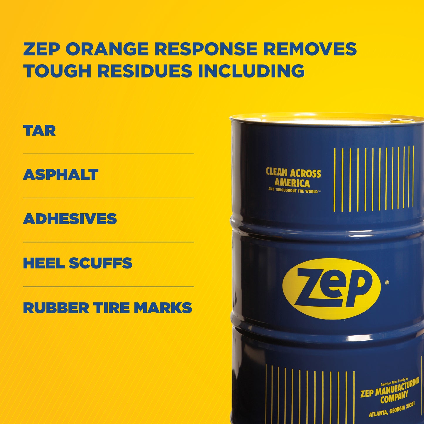 Orange Response Citrus Industrial Degreaser - 55 Gallon