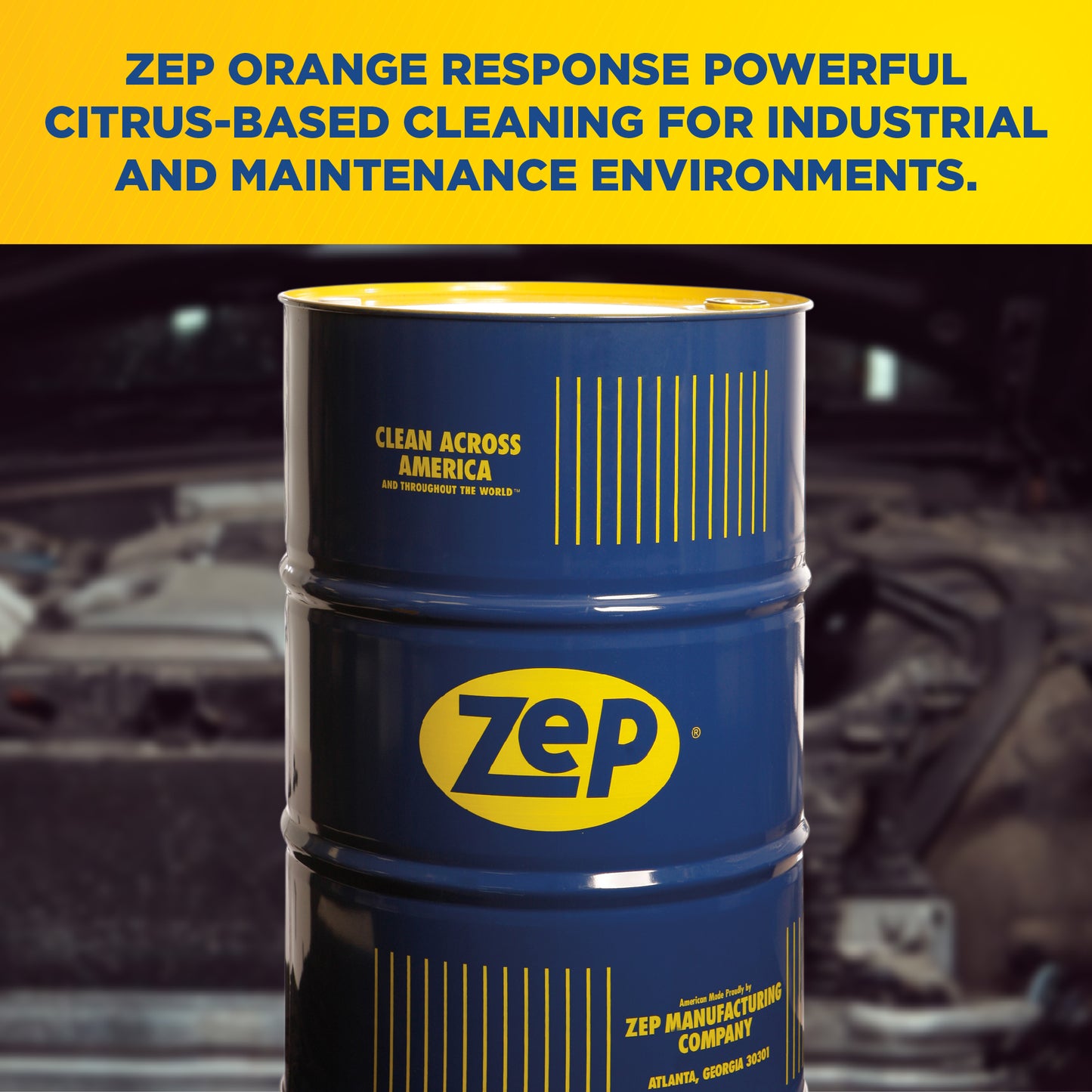Orange Response Citrus Industrial Degreaser - 55 Gallon