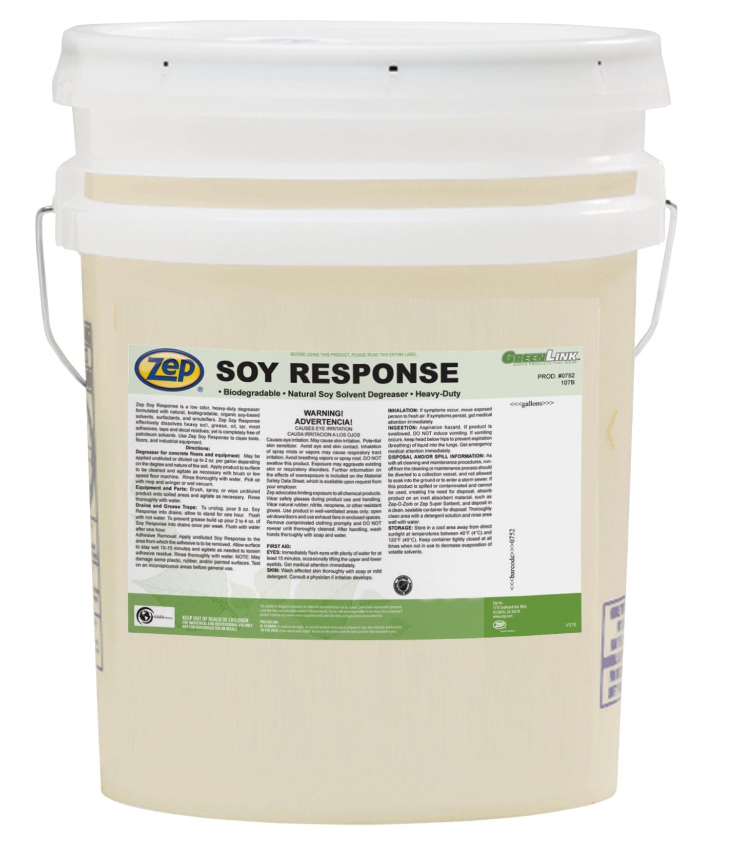 Soy Response Heavy-Duty Degreaser - 5 Gallon