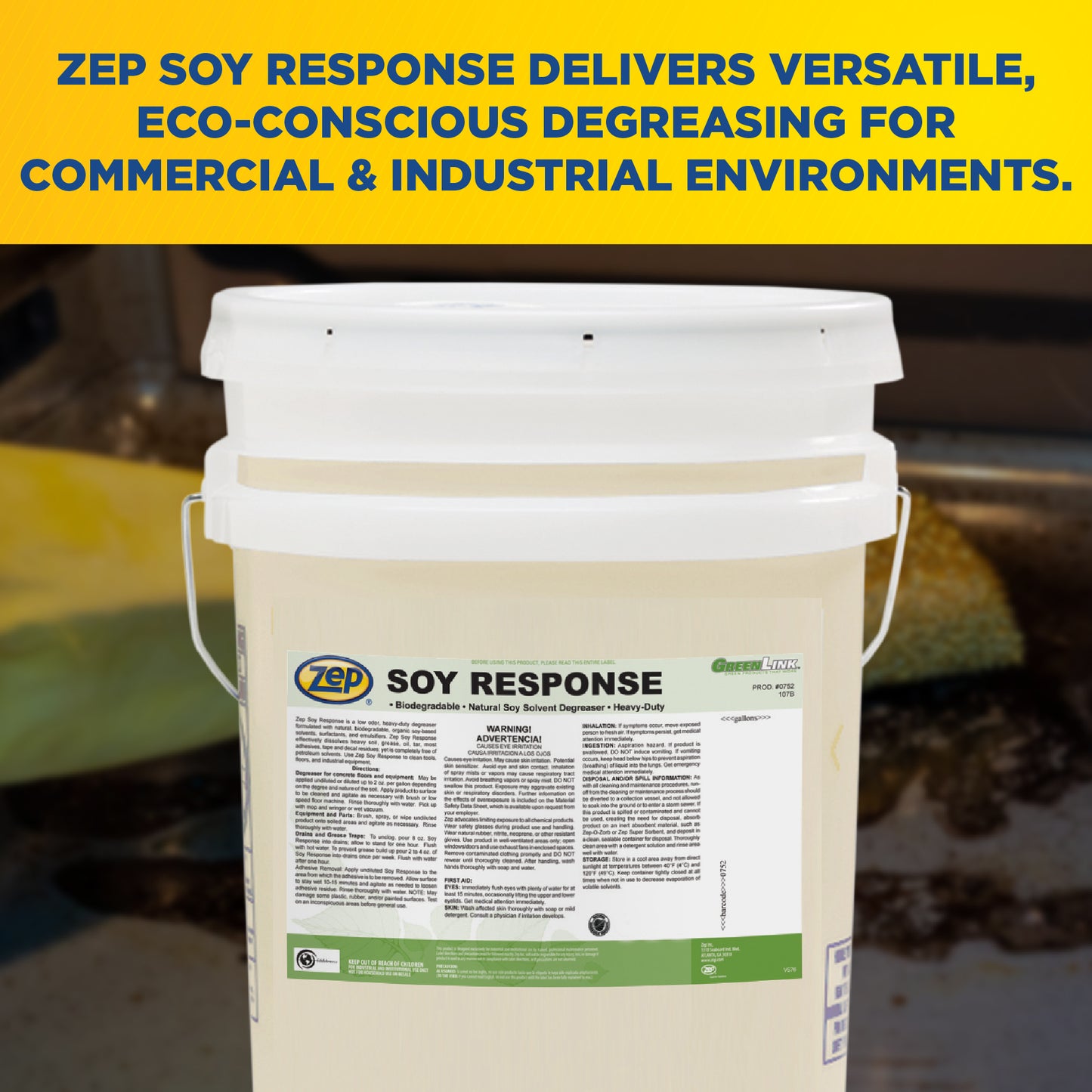 Soy Response Heavy-Duty Degreaser - 5 Gallon