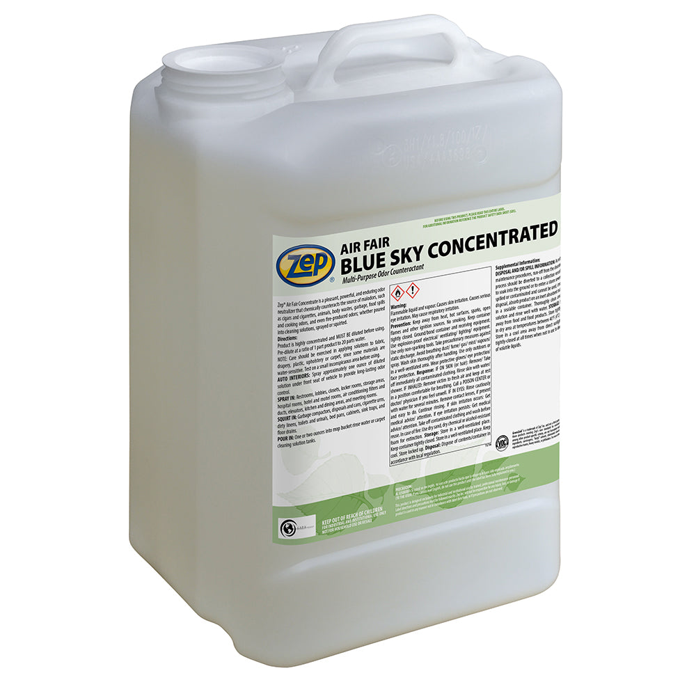 Air Fair Blue Sky Concentrated Multi-Purpose Odor Counteractant - 2.75 Gal