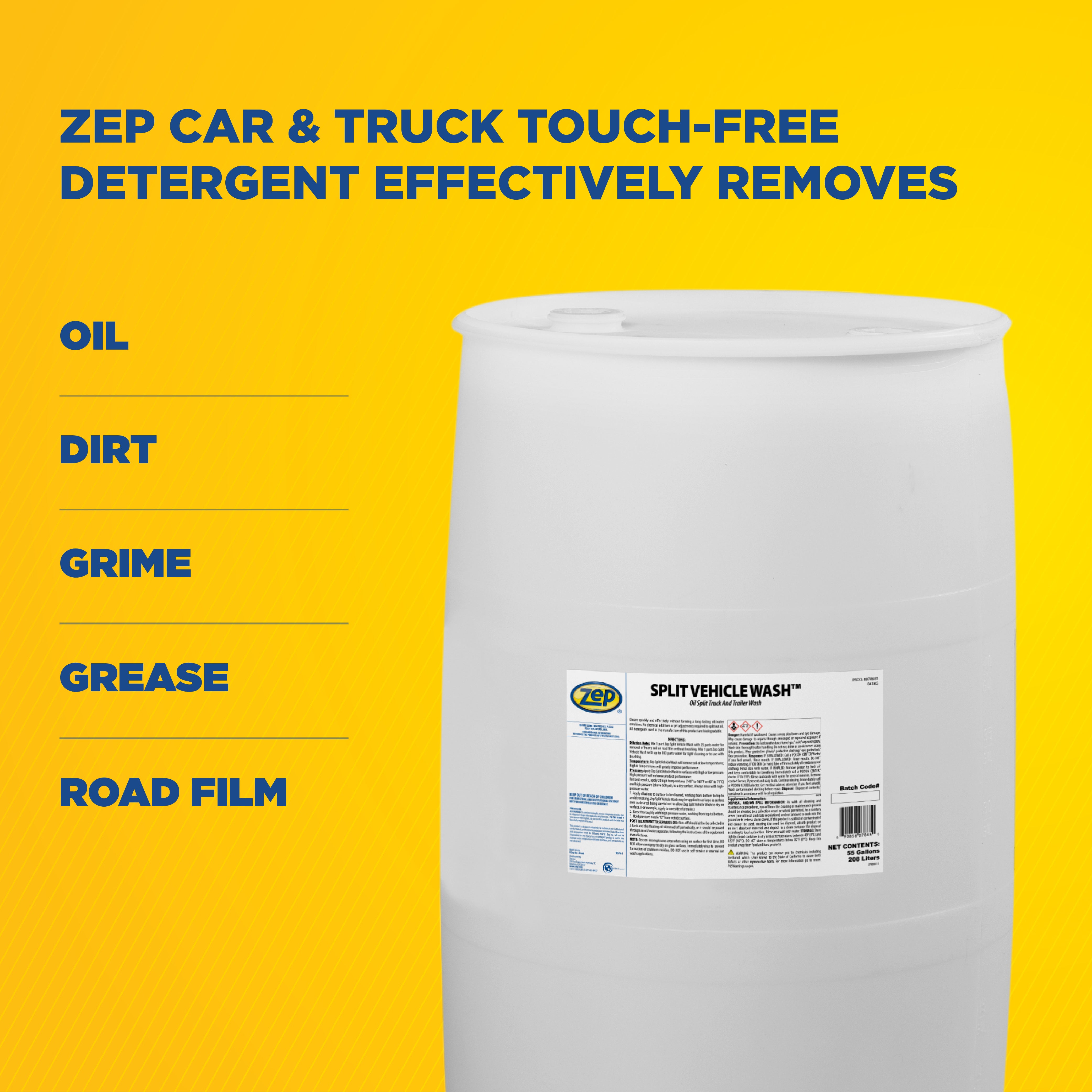 Zep Split Vehicle Wash - 55 Gallon – Zep Inc.