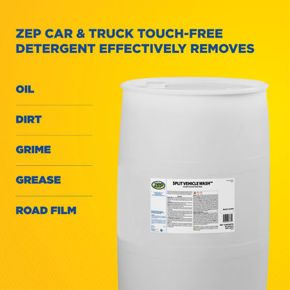 Zep Split Vehicle Wash - 55 Gallon