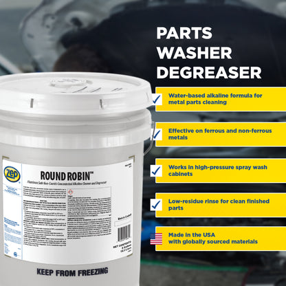Round Robin Alkaline Cleaner & Degreaser - 5 Gal
