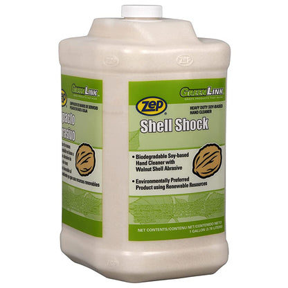 Shell Shock Industrial Hand Cleaner with Dispenser Bundle - 1 Gallon