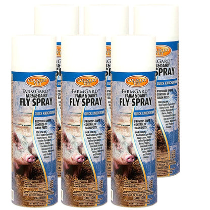 FarmGard Fam and Dairy Fly Spray - Provides Rapid Control of Barn Pests