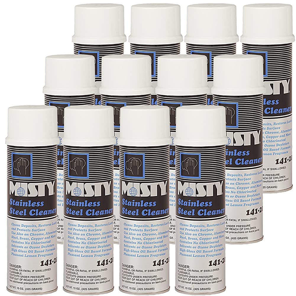 Misty Stainless Steel Cleaner - 15 Oz. – Zep Inc.