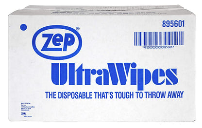 Zep Shell Shock Walnut-Based Pro Hand Cleaner and Zep Ultra Wipes Shop Towels Bundle - 1 Gal