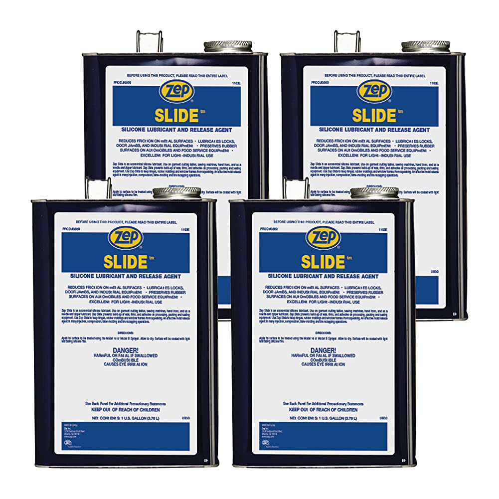 Zep Slide Silicone Lubricant and Release Agent Reduce Friction 1 G Zep Inc. Zep Slide Silicone Lubricant and Release Agent Reduce Friction 1 G Zep Inc.