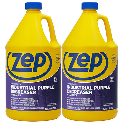 Zep Industrial Purple Cleaner and Degreaser – Engine Degreaser – 1 Gallon