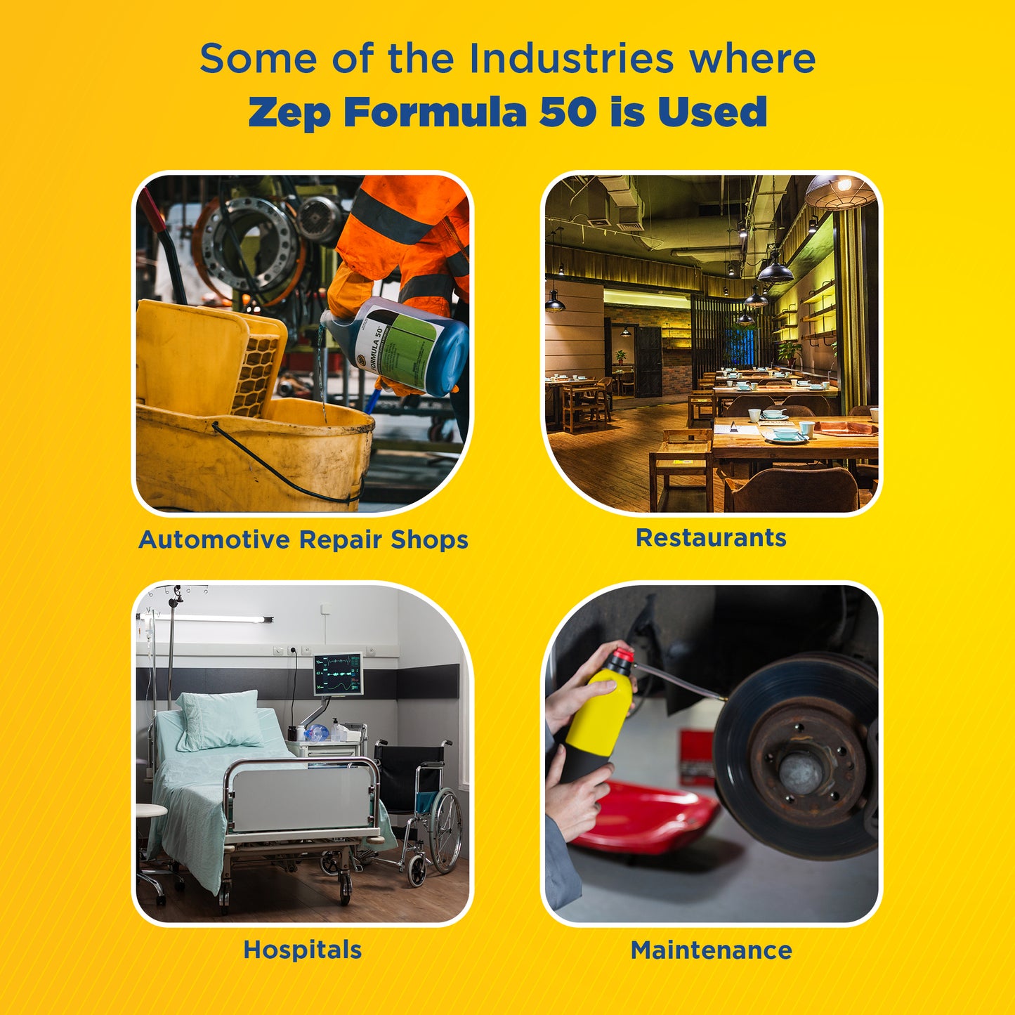 Zep Formula 50 Heavy-Duty Cleaner & Degreaser Concentrate – Industrial Strength Degreaser – 55 Gallon with Zep Model 50 Polypropylene Piston Pump – Bundle