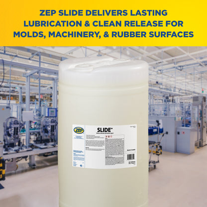 Zep Slide Silicone Lubricant and Release Agent – Reduce Friction – 20 Gallon