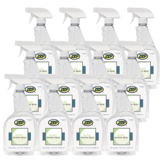 Zep Alcohol Sanitizer Spray – Hand Sanitizer –  32 oz