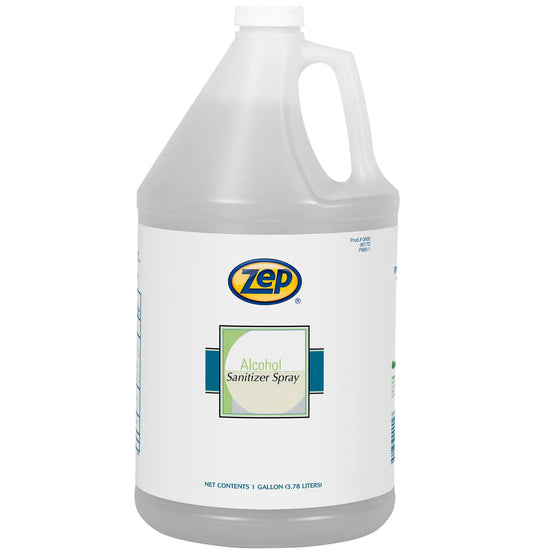 Zep Alcohol Sanitizer Spray – First Aid Antiseptic – 1 Gallon