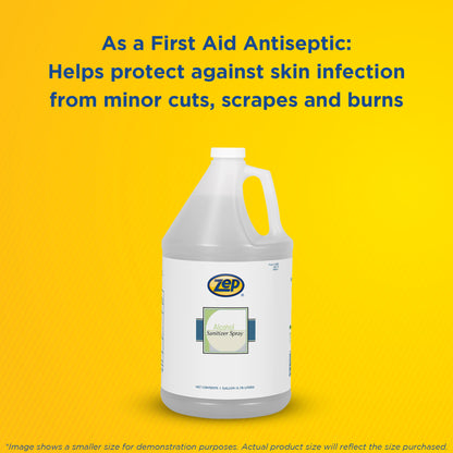 Zep Alcohol Sanitizer Spray Refill– Hand Sanitizer – 55 Gallon