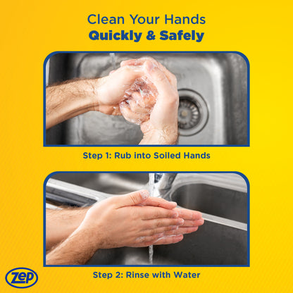 Zep Reach Hand Cleaner – Captures and Holds Grease – 1 Gallon