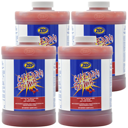 Zep Cherry Bomb Hand Cleaner - Blasts away dirt, grease, and grime - 1 qt