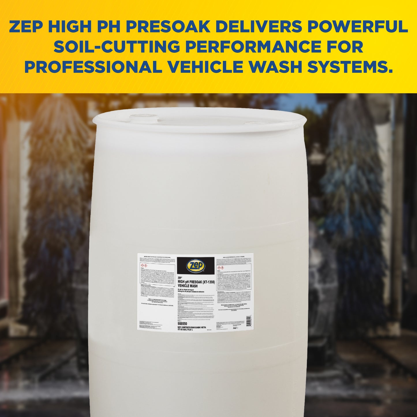 Zep High pH Presoak (XT-1398)