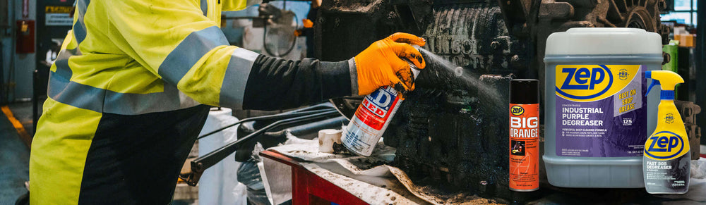 Serious Power for Serious Grease - Zep degreasers are built to cut through heavy grease and grime, delivering powerful cleaning performance you can rely on.