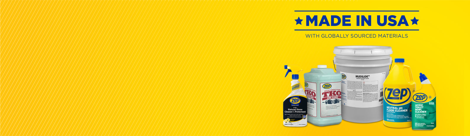 Made for the Long Weekend - From backyard barbecues to road trips and post-party cleanup, find the Zep products to help you prepare and refresh.