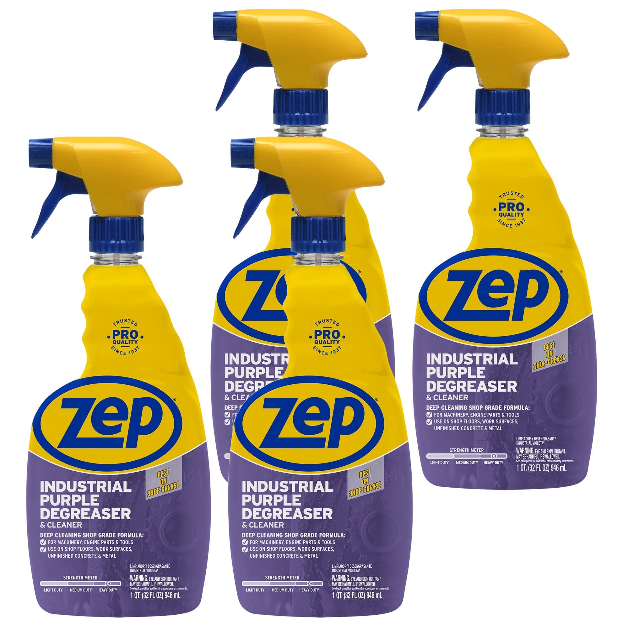 Zep Industrial Purple Cleaner Degreaser 32 Ounce R42310 (Case of 12)