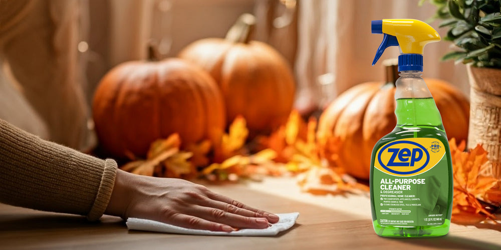 From Our Zep Family to Yours — Happy Thanksgiving. -  Keep your spaces holiday-ready with our trusted cleaners. Explore solutions designed to tackle every mess.