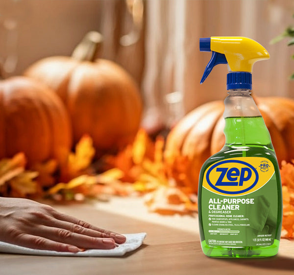 From Our Zep Family to Yours — Happy Thanksgiving. -  Keep your spaces holiday-ready with our trusted cleaners. Explore solutions designed to tackle every mess.