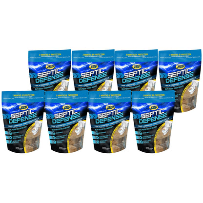 Septic Defense Tank & Cesspool Treatment Packs - 2 Month Supply