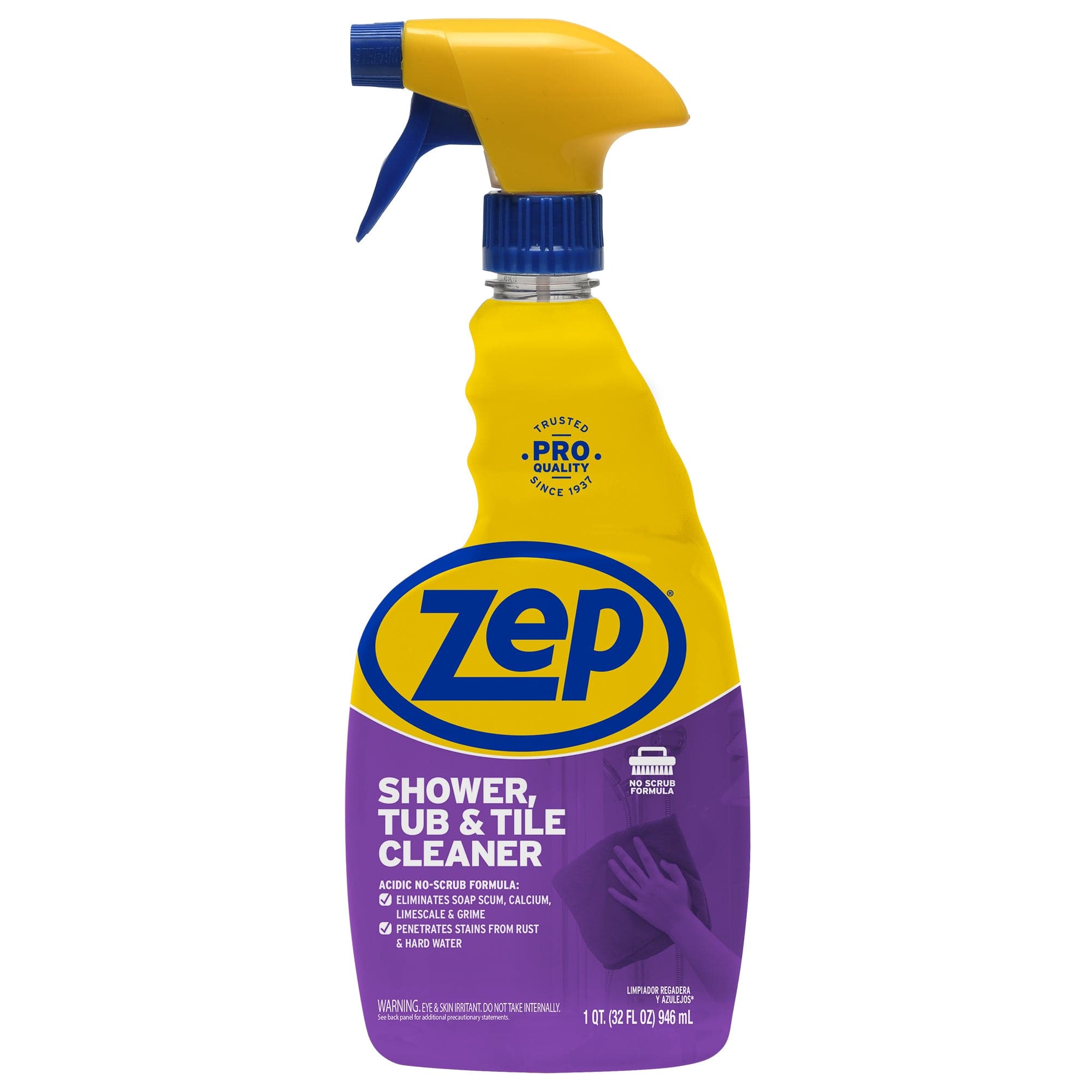 Zep Shower, Bath & Tile Cleaner 750ml - Screwfix