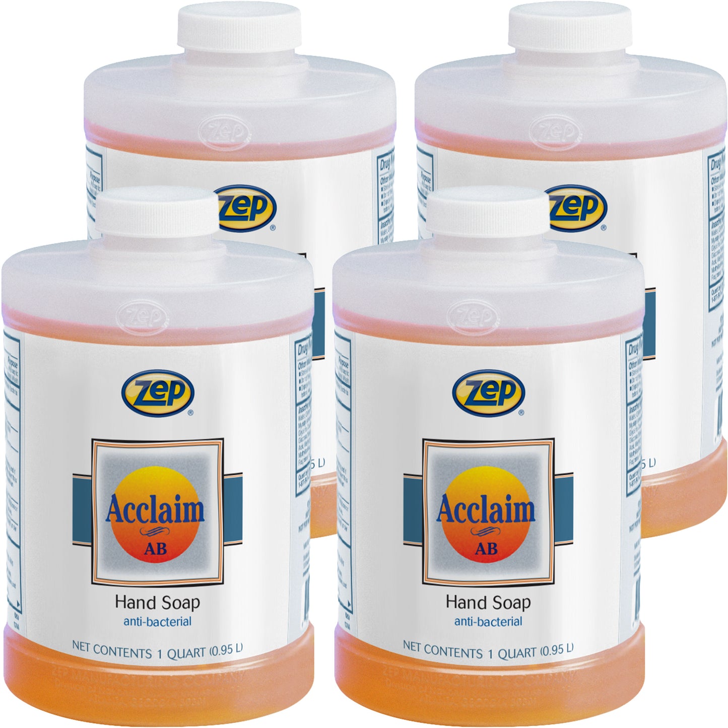 Zep Acclaim AB Hand Soap - Anti-Bacterial 1 qt