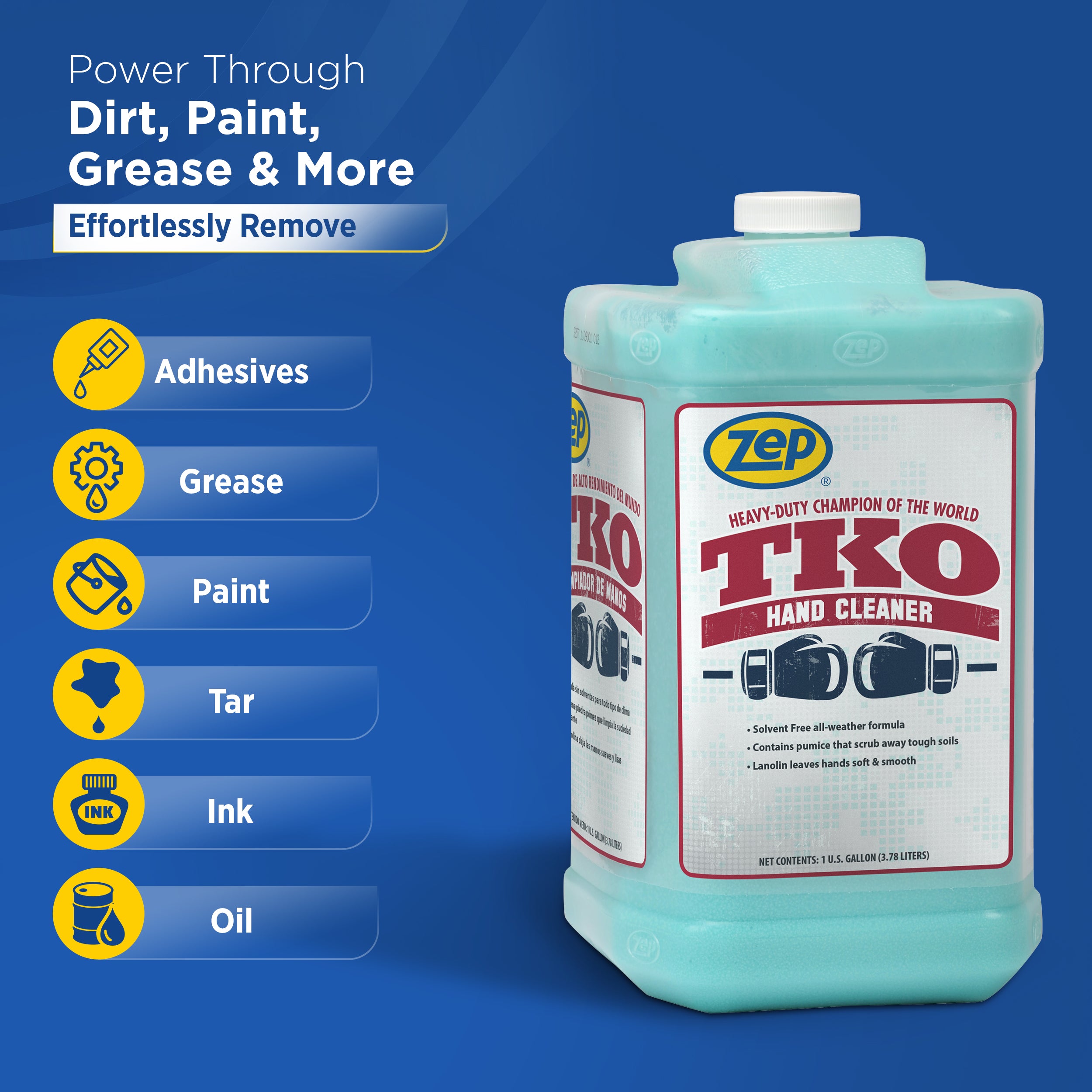 TKO Hand Cleaner with Pump – Zep Inc.