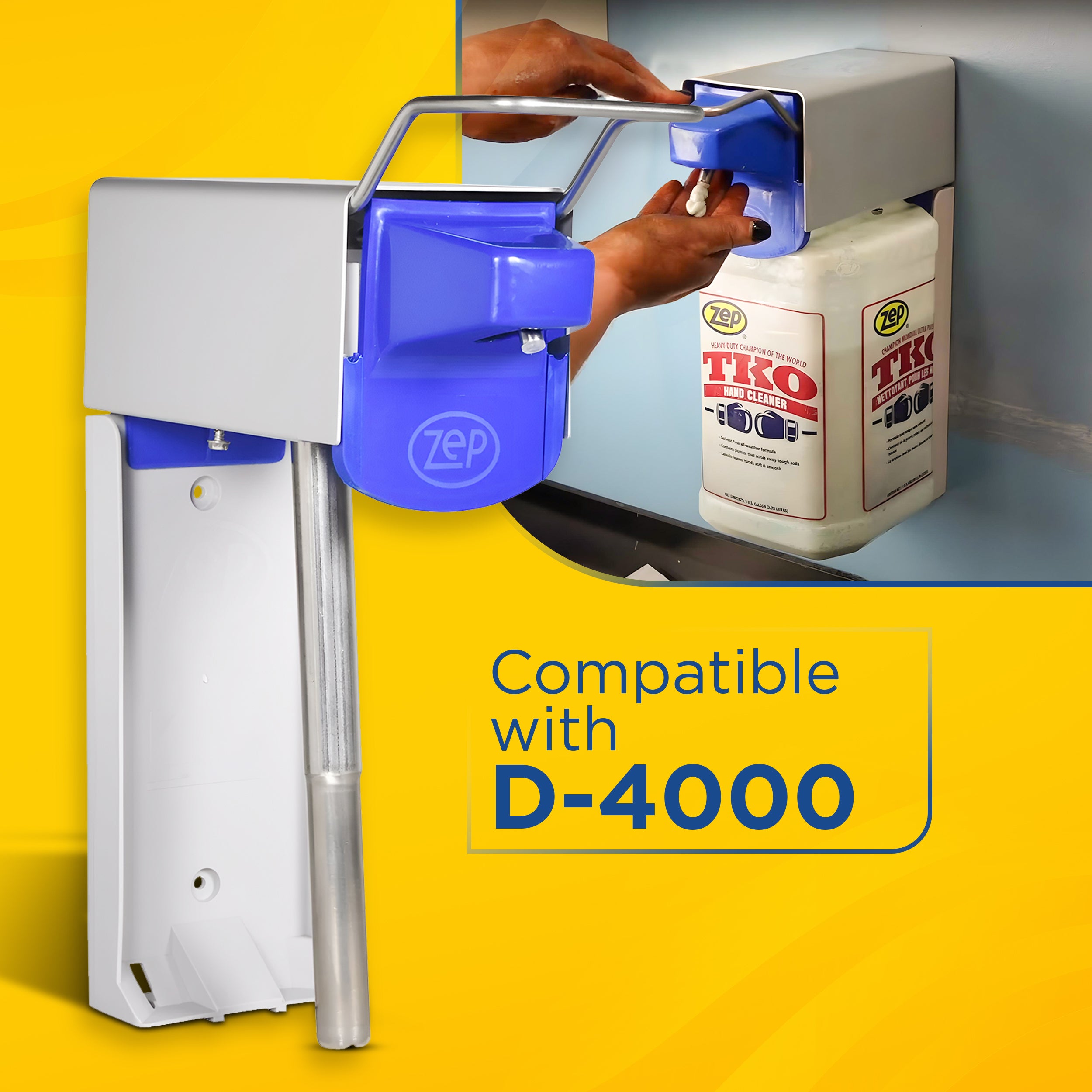 Zep TKO Hand Cleaner – Its Solvent-Free Formula Scrubs Away Tough