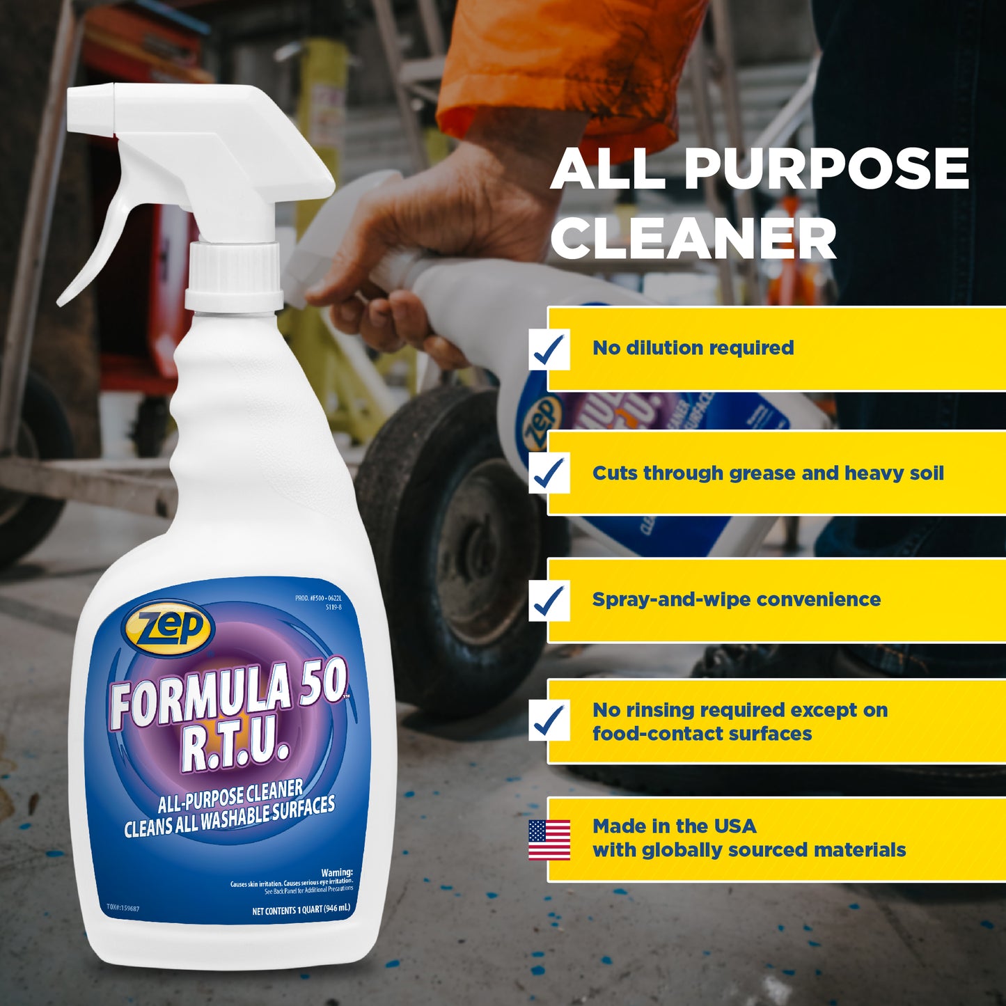 Formula 50 RTU All-Purpose Cleaner- 32 oz.
