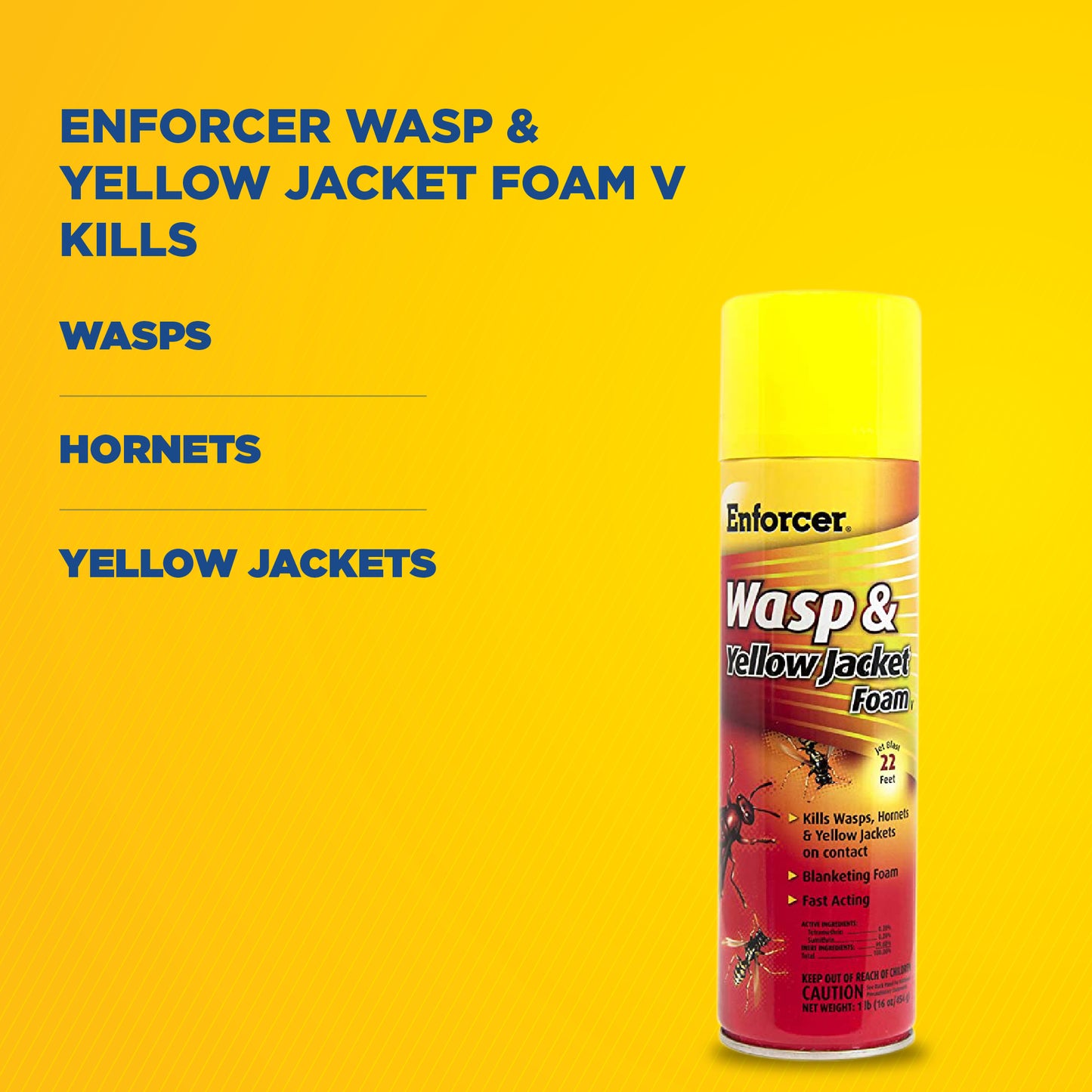 Wasp & Yellow Jacket Foam