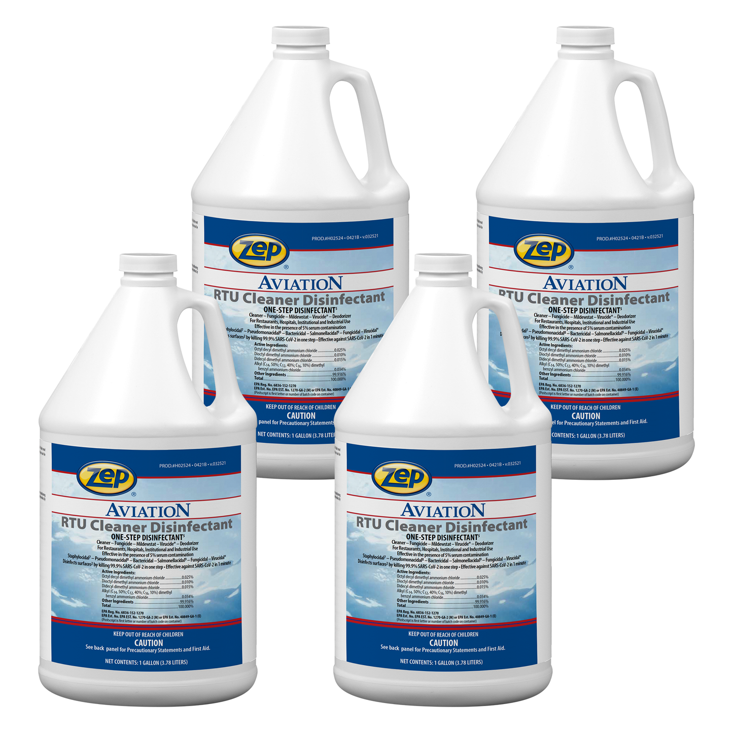 Aviation RTU Cleaner & Disinfectant - 1 Gallon