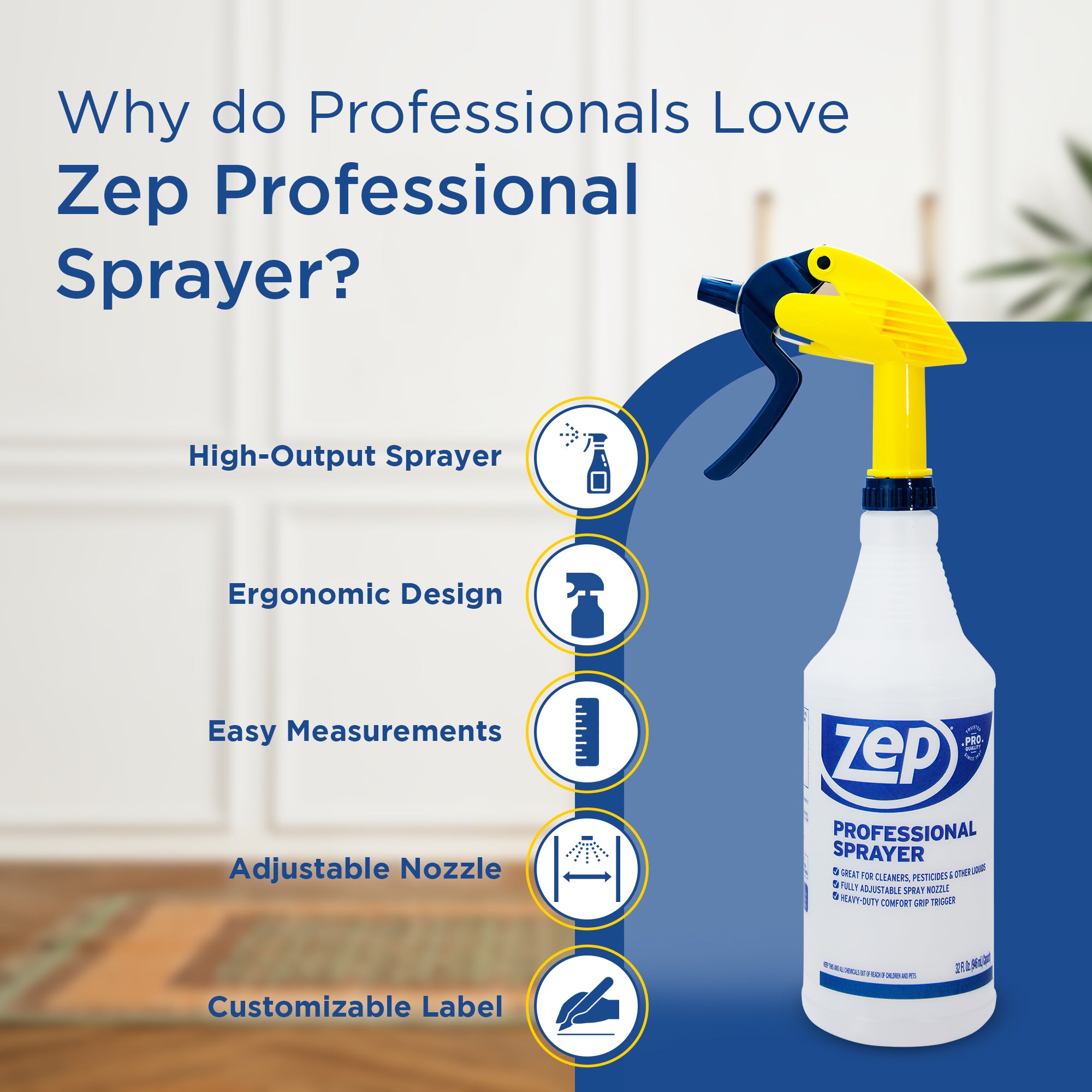 Zep Professional Sprayer - 32 oz – Zep Inc.
